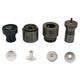 PRYM 4-Part Large S-Spring Press Stud Die Set - 15mm